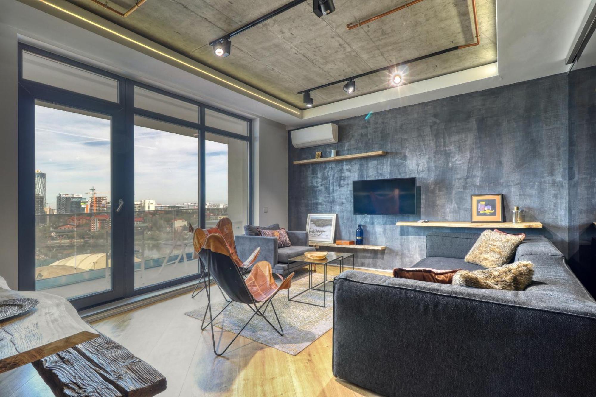 Penthouse Floreasca Bucureşti Eksteriør bilde