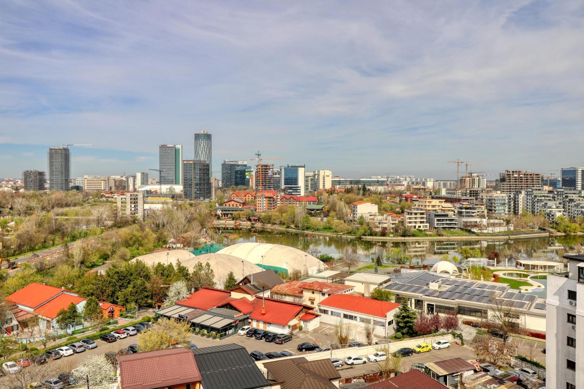 Penthouse Floreasca Bucureşti Eksteriør bilde