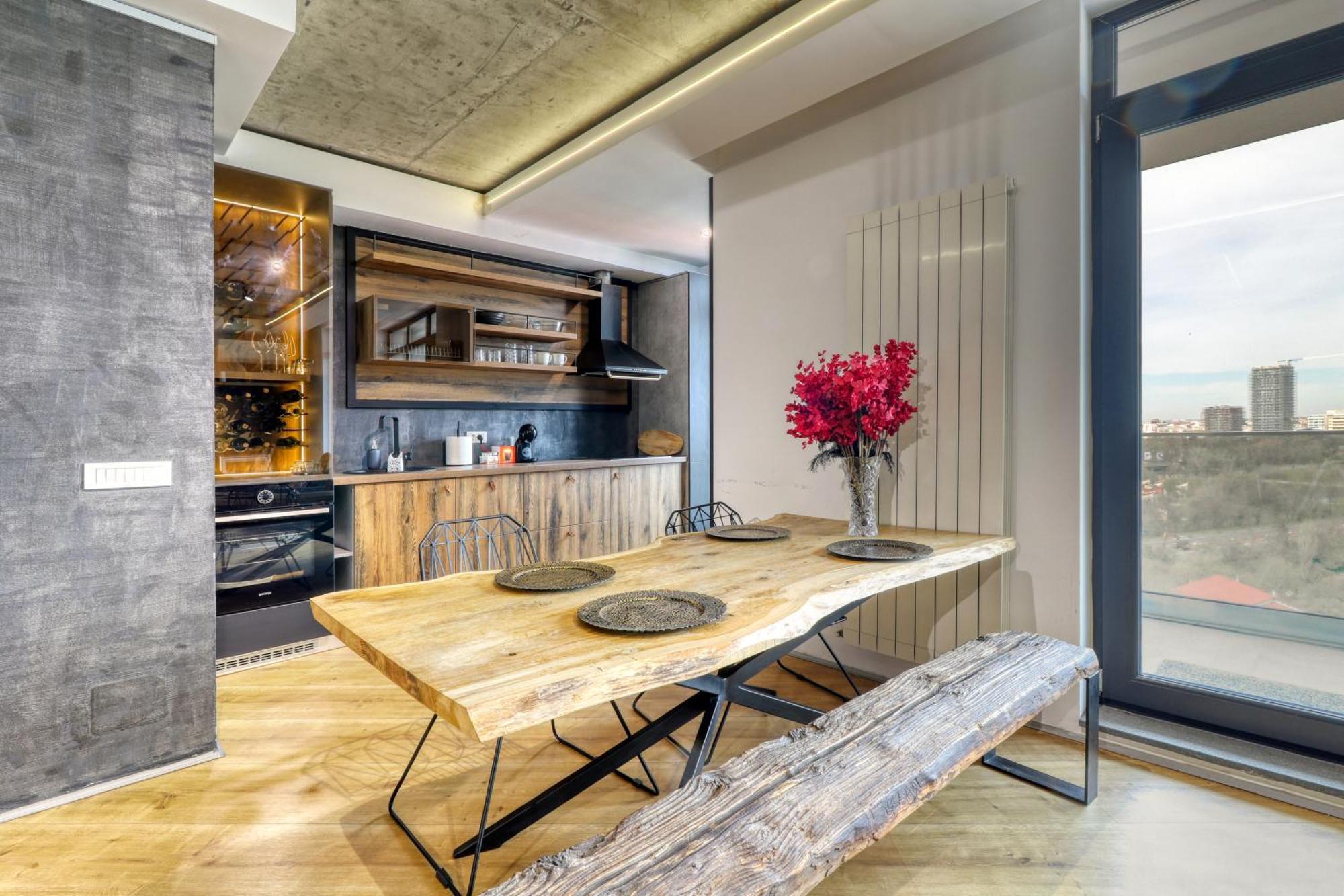 Penthouse Floreasca Bucureşti Eksteriør bilde