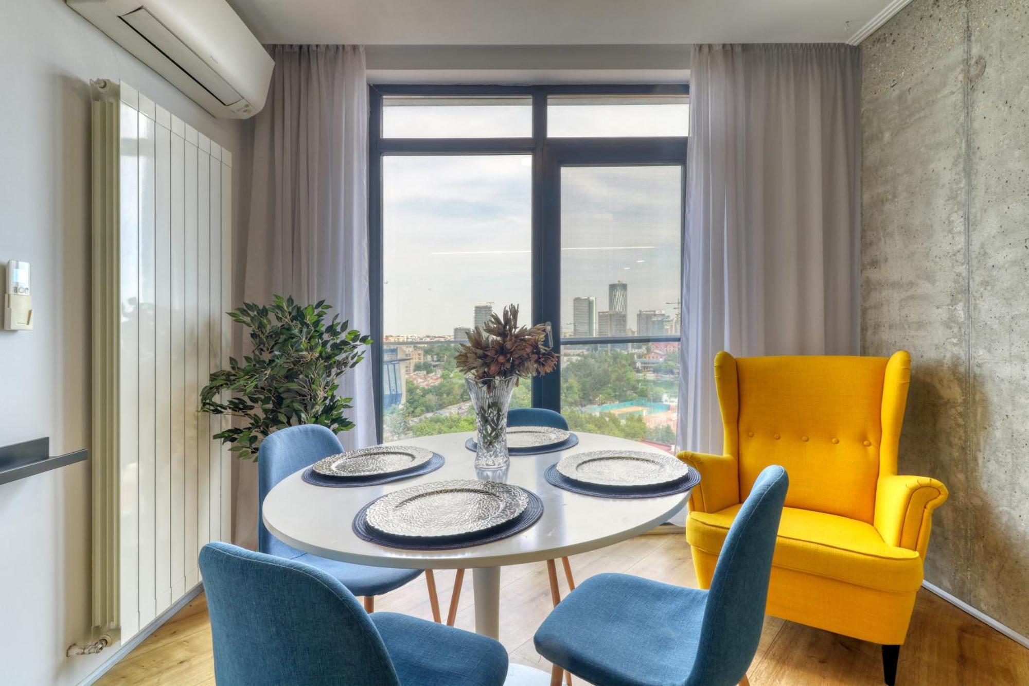 Penthouse Floreasca Bucureşti Eksteriør bilde