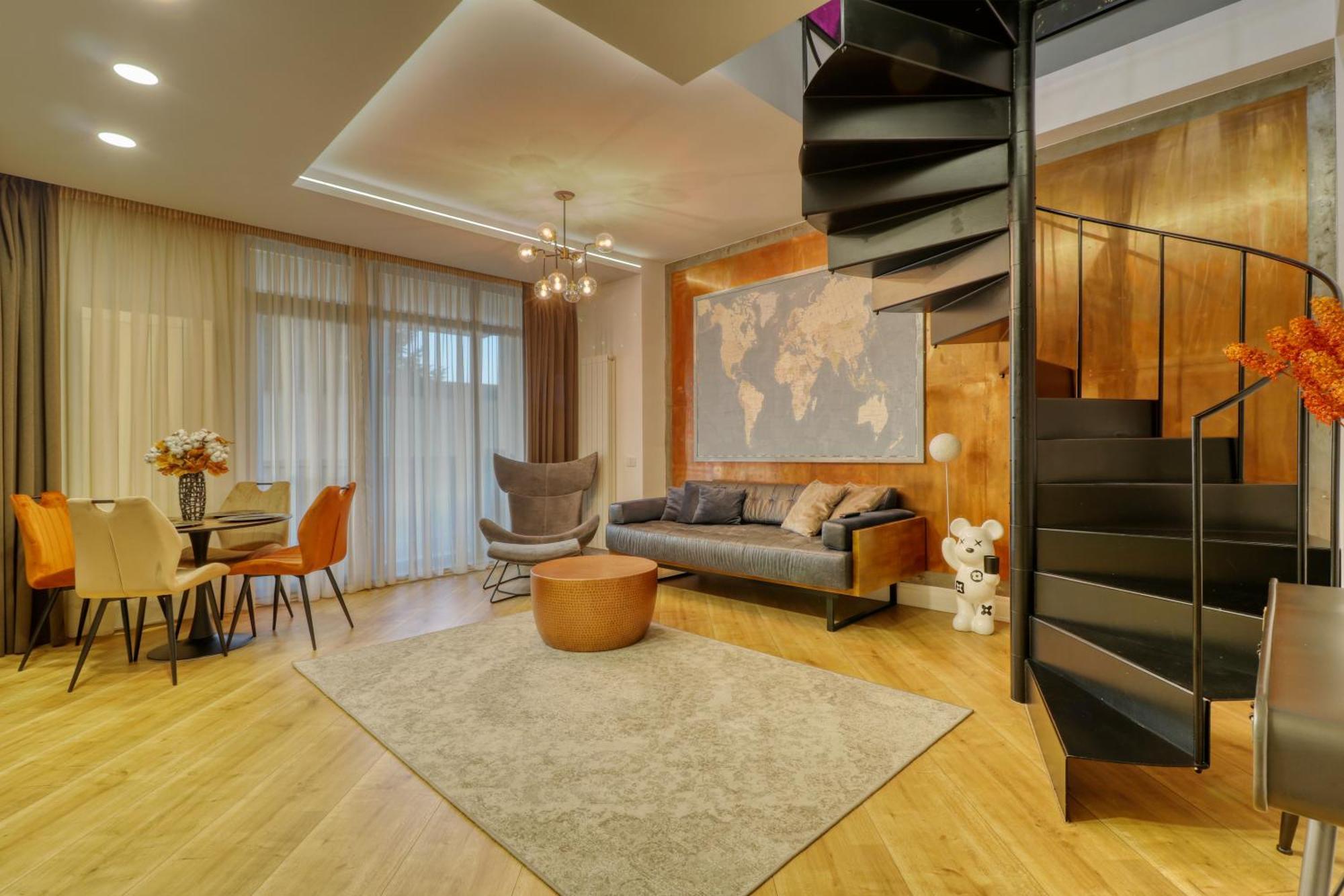 Penthouse Floreasca Bucureşti Eksteriør bilde