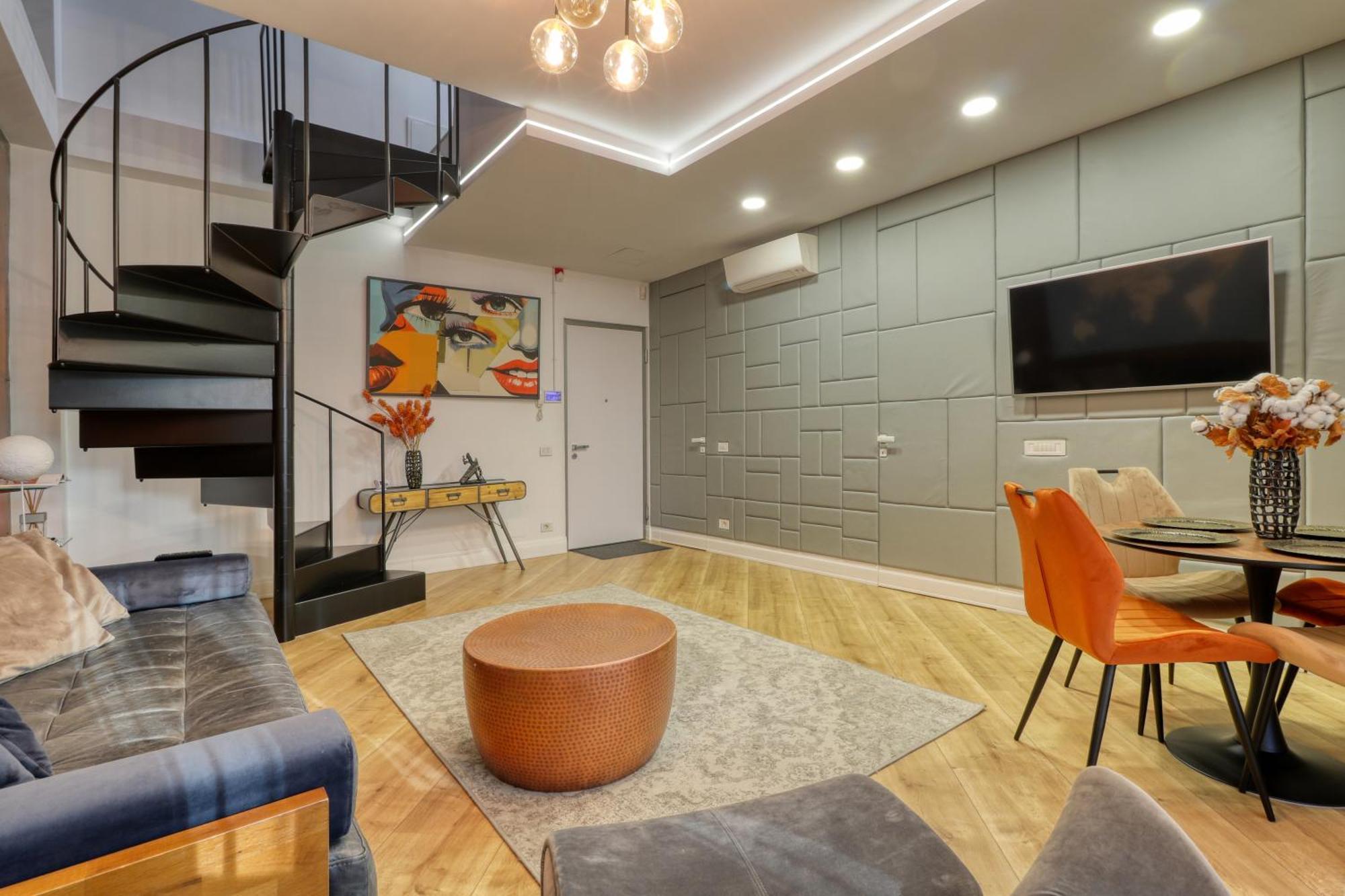 Penthouse Floreasca Bucureşti Eksteriør bilde