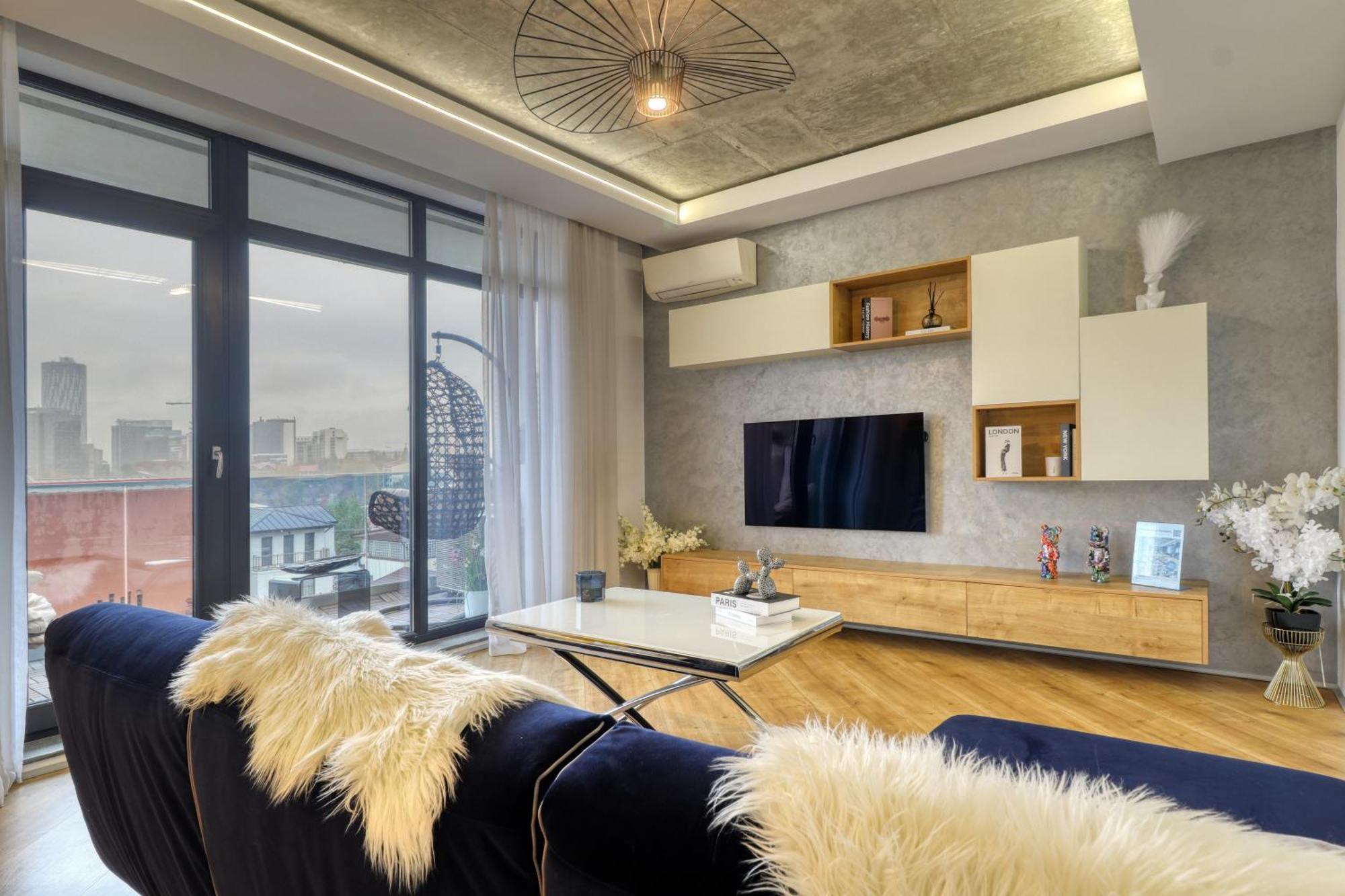 Penthouse Floreasca Bucureşti Eksteriør bilde