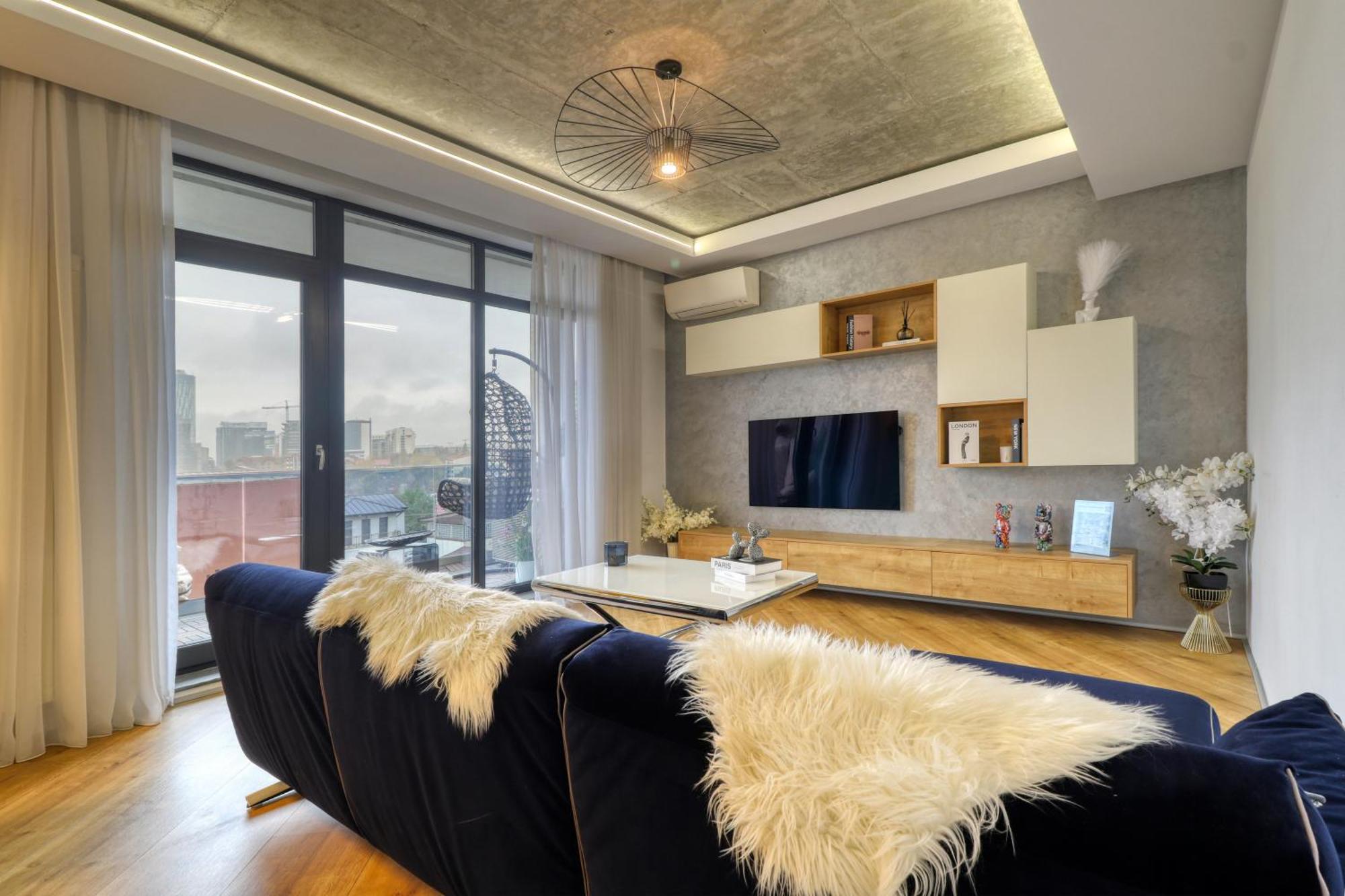 Penthouse Floreasca Bucureşti Eksteriør bilde