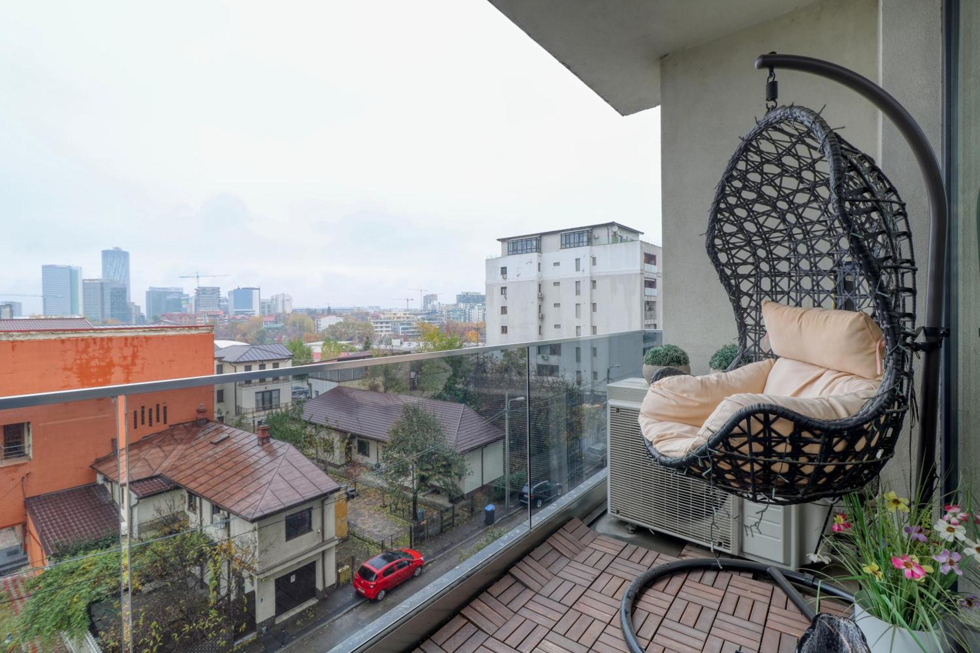 Penthouse Floreasca Bucureşti Eksteriør bilde